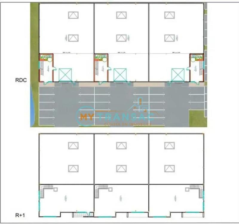 Local d'activité / Entrepôt - 886 m²