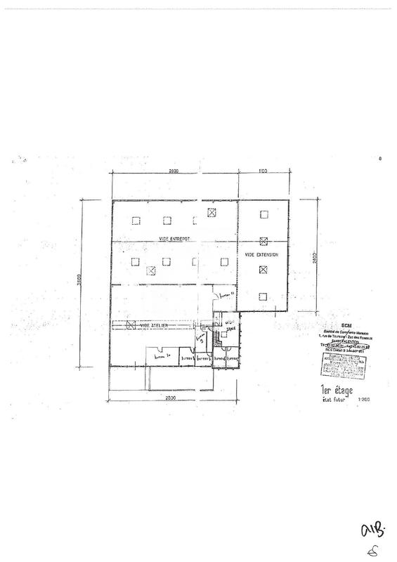 Entrepôt - 1 280 m²