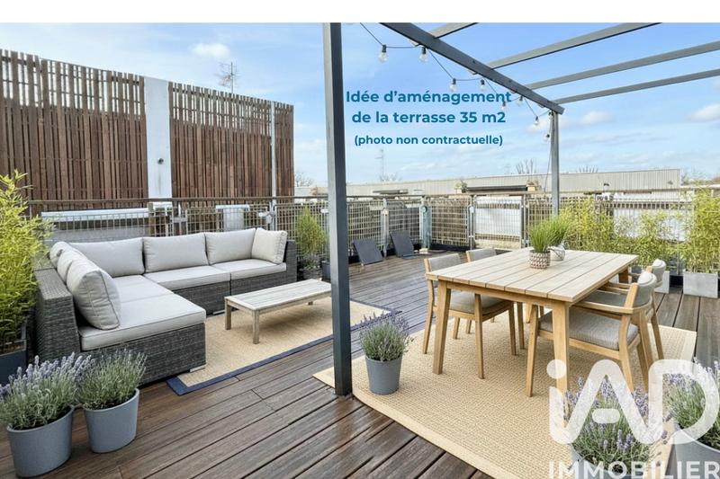 Appartement - 56 m² - 2 pièces