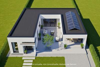 Terrain constructible - 1 100 m²