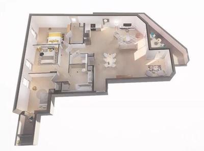 Appartement - 101 m² - 4 pièces