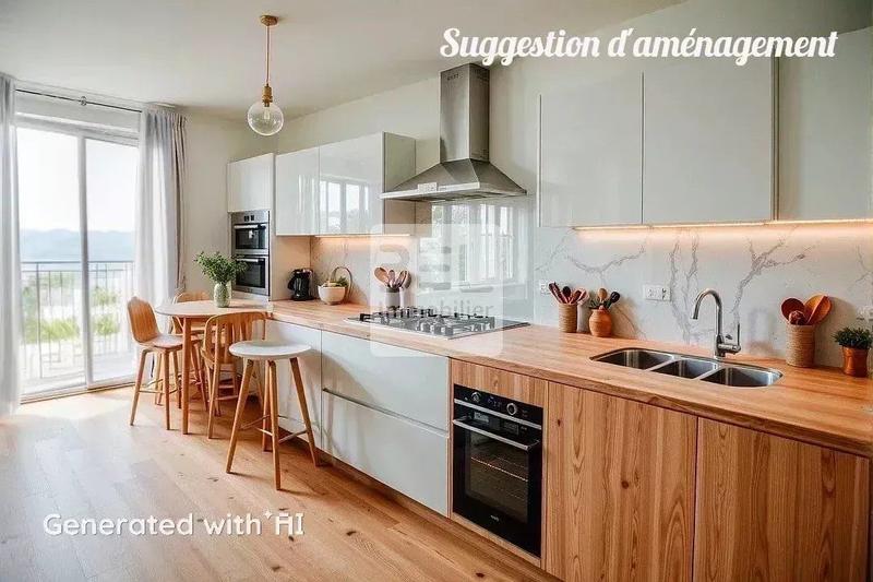 Appartement - 56 m² - 3 pièces