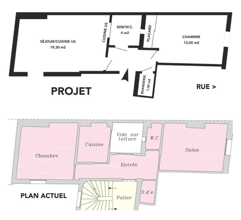 Appartement - 39 m² - 2 pièces