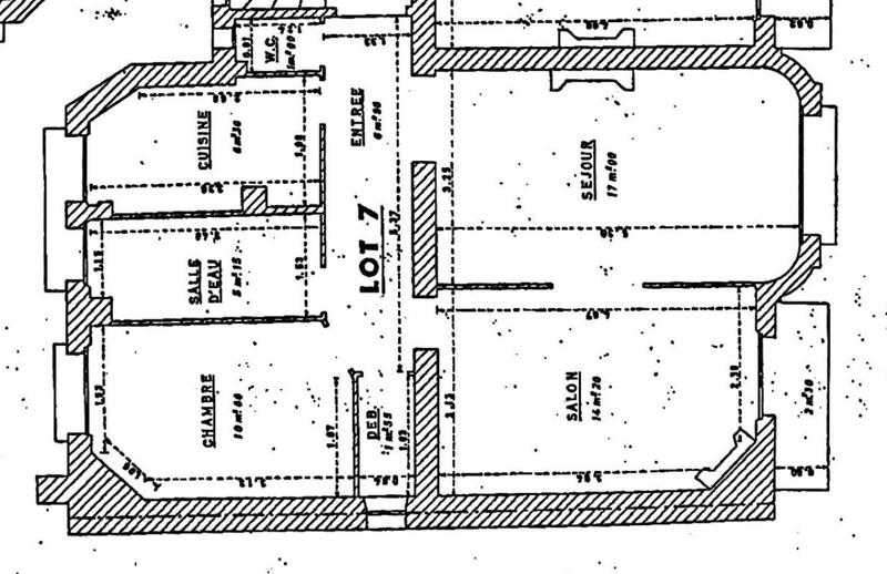 Appartement - 61 m² - 3 pièces