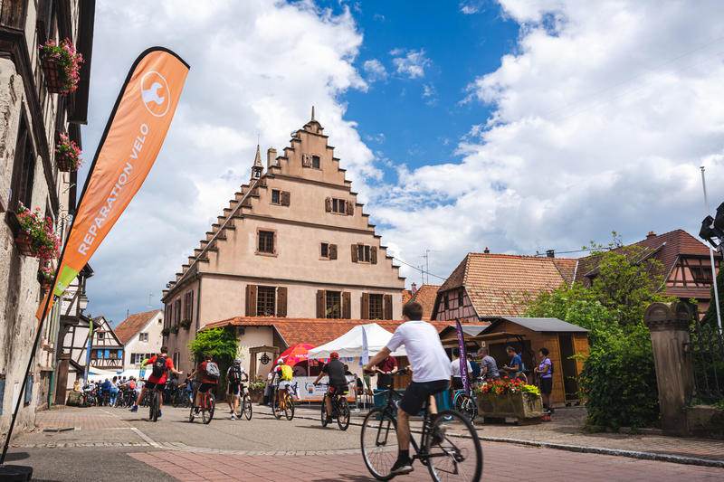 Slow Up : en passant par Dambach-la-Ville