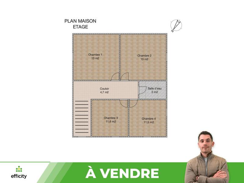 Maison - 114 m² - 6 pièces