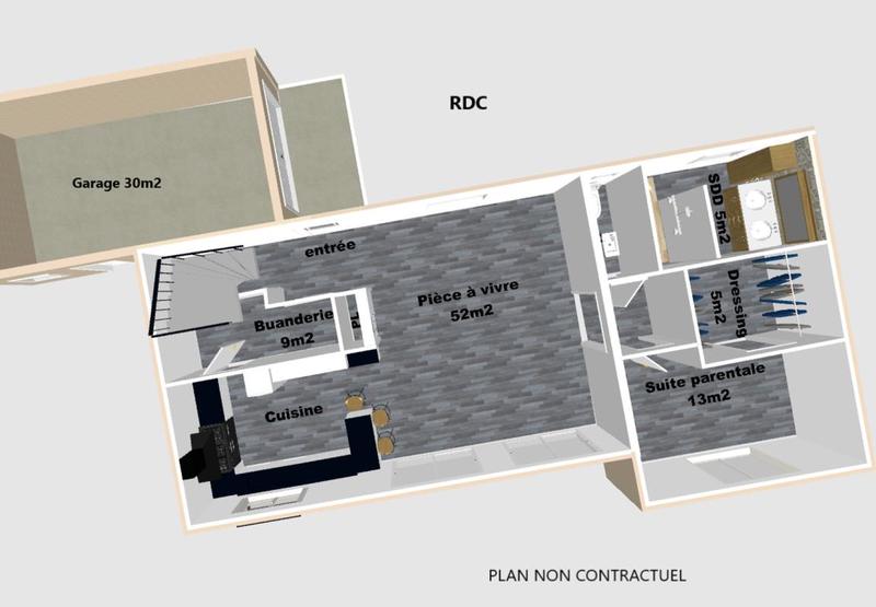 Maison - 150 m² - 6 pièces