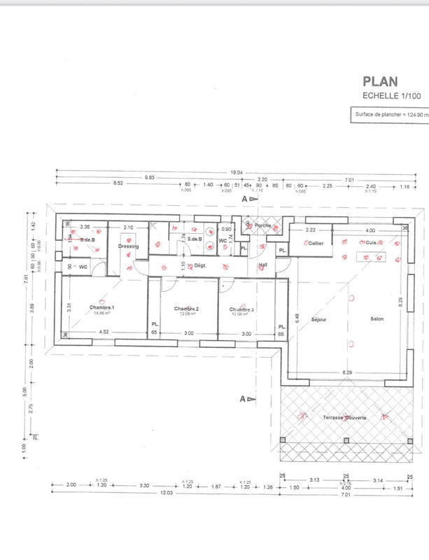 Maison - 125 m² - 4 pièces