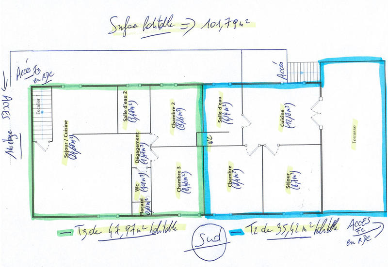 Maison - 102 m² - 5 pièces