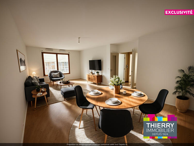 Appartement - 50 m² - 2 pièces