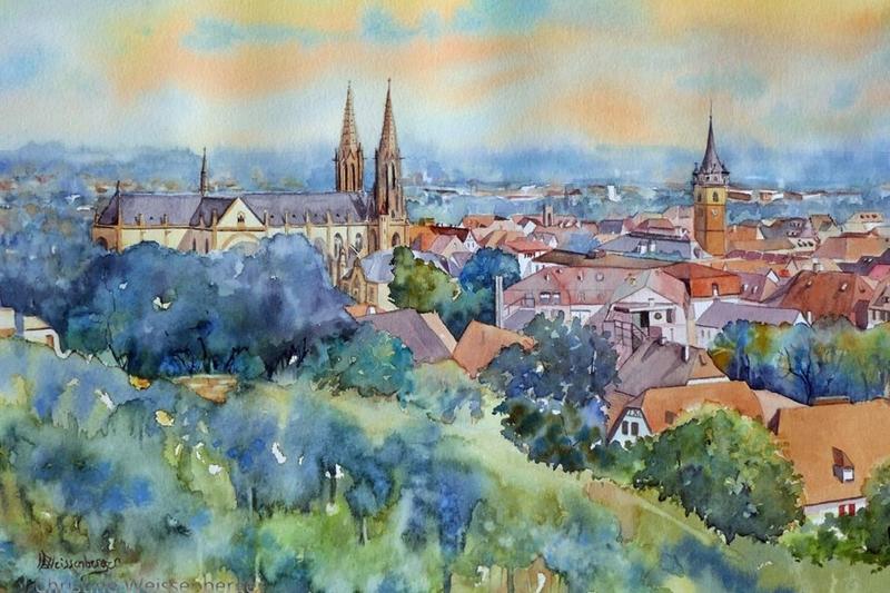 Exposition d'aquarelles - Christine Weissenberger