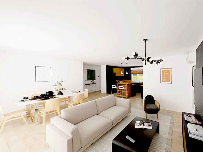 Maison - 103 m² - 6 pièces