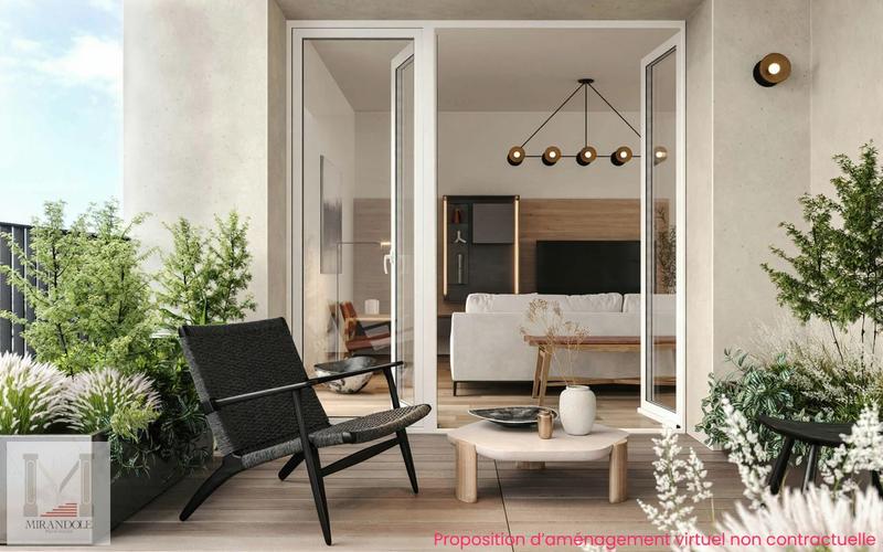 Appartement - 42 m² - 2 pièces