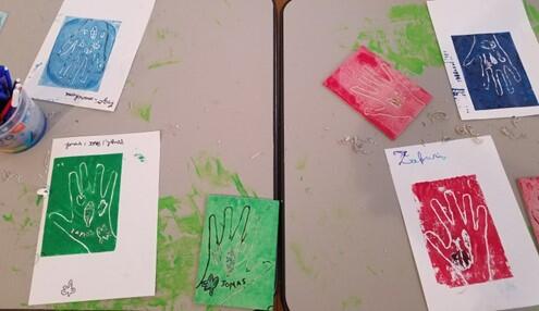 Atelier  linogravure