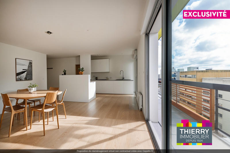 Appartement - 64 m² - 3 pièces