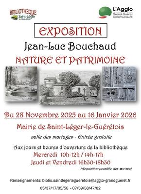 Exposition de Jean-Luc Bouchaud : Nature et Patrimoine