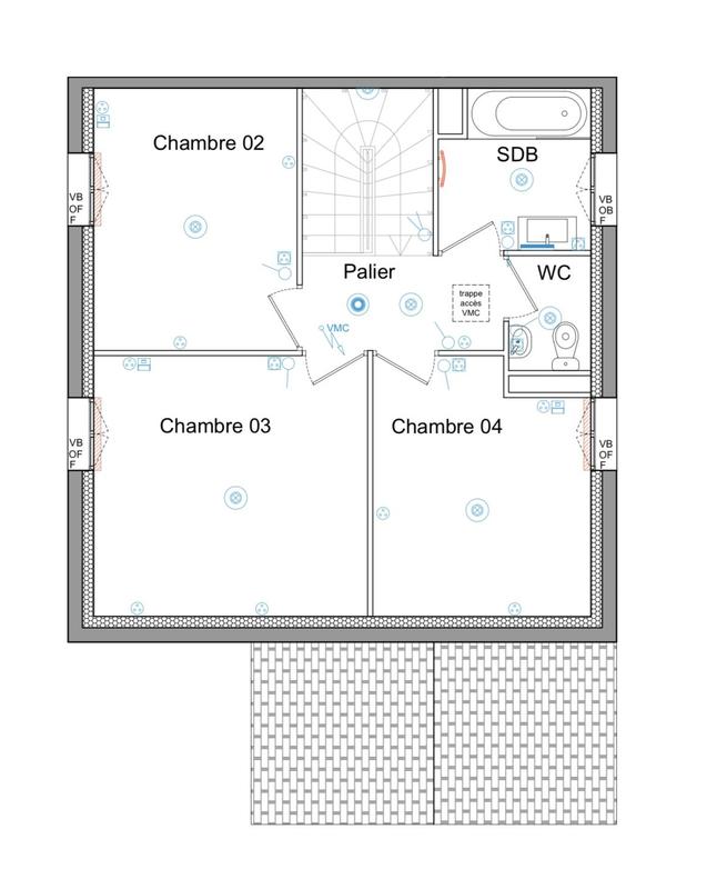 Maison traditionnelle - 98 m² - 5 pièces