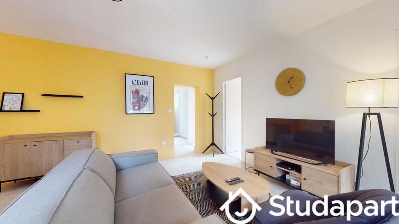 Chambre - 9 m² - 1 pièce