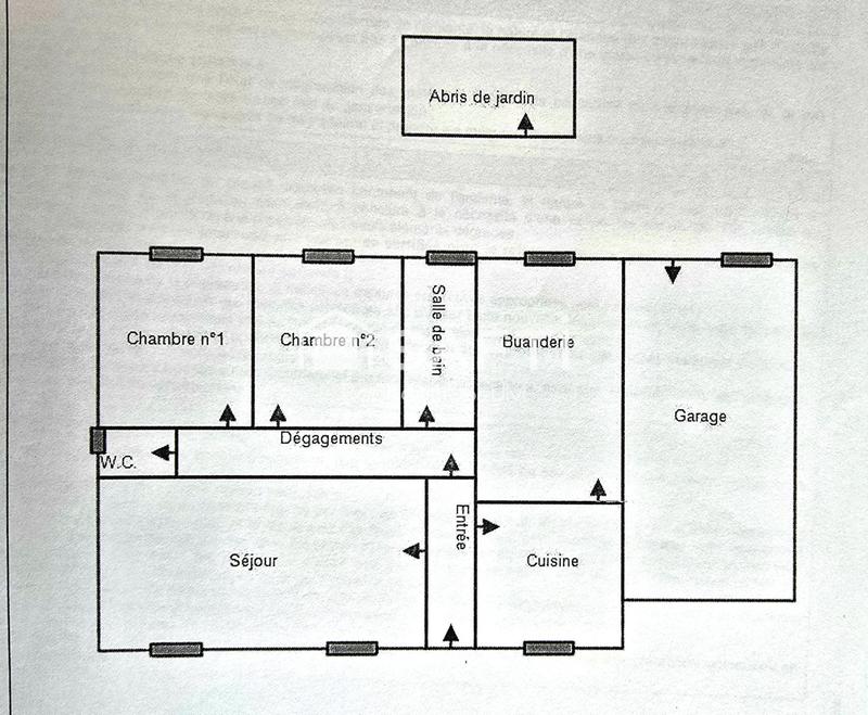 Maison - 85 m² - 4 pièces