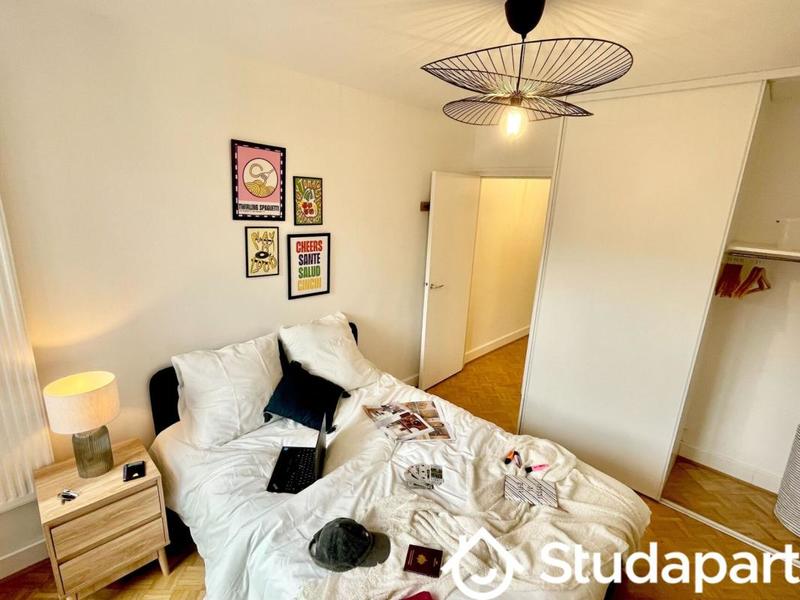 Chambre - 12 m² - 1 pièce