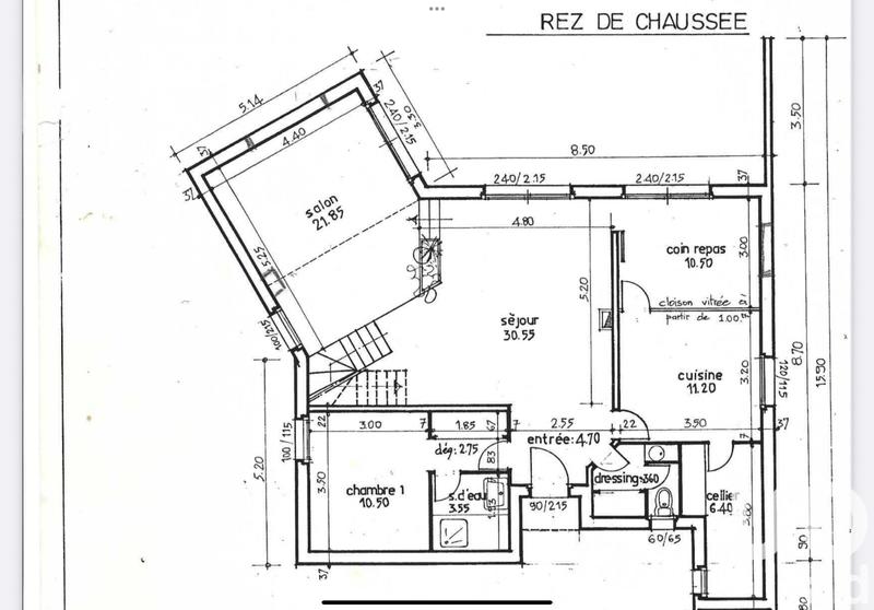 Maison de maîtres - 194 m² - 8 pièces