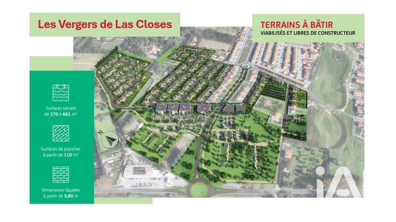 Terrain - 660 m²