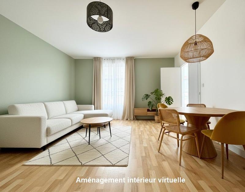 Appartement - 50 m² - 2 pièces