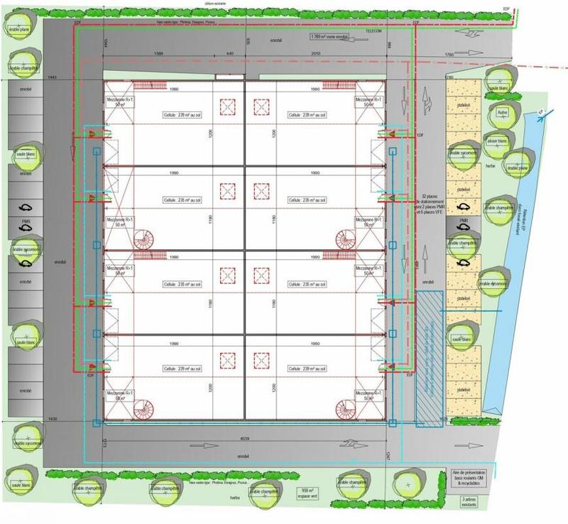 Local d'activité / Entrepôt - 285 m²