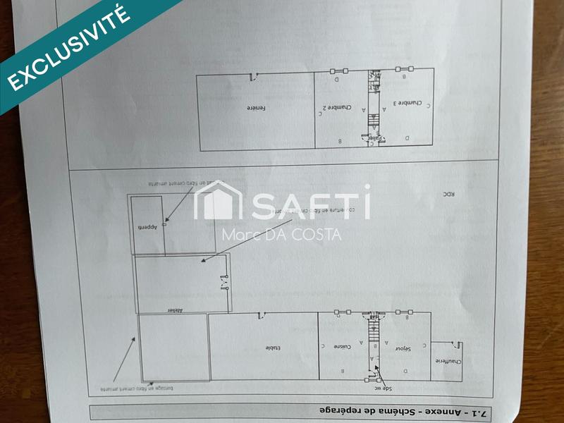 Maison - 85 m² - 4 pièces