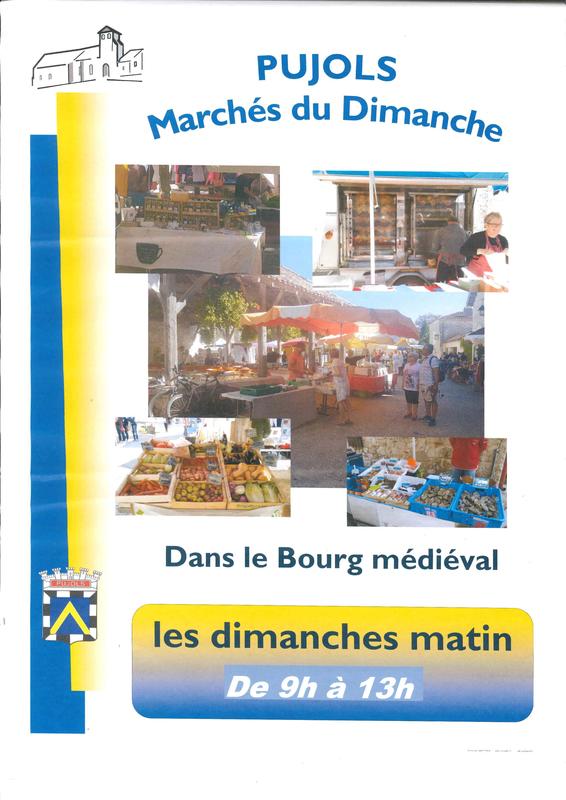 Marché de Pujols