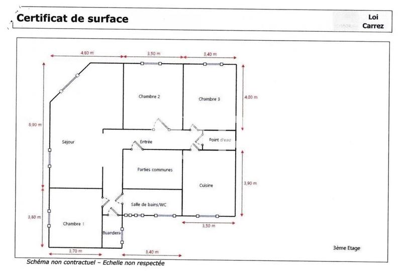 Appartement - 111 m² - 4 pièces