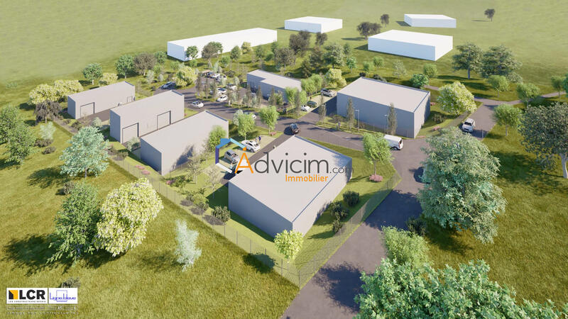 Terrain commercial - 1 221 m²