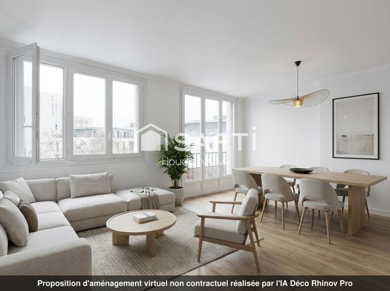 Appartement - 51 m² - 3 pièces