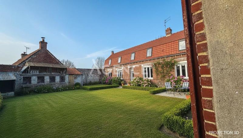 Corps de ferme - 149 m² - 5 pièces