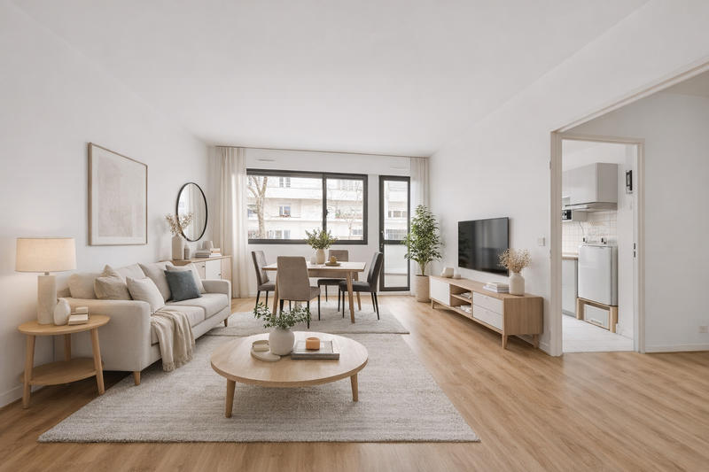 Appartement - 47 m² - 2 pièces