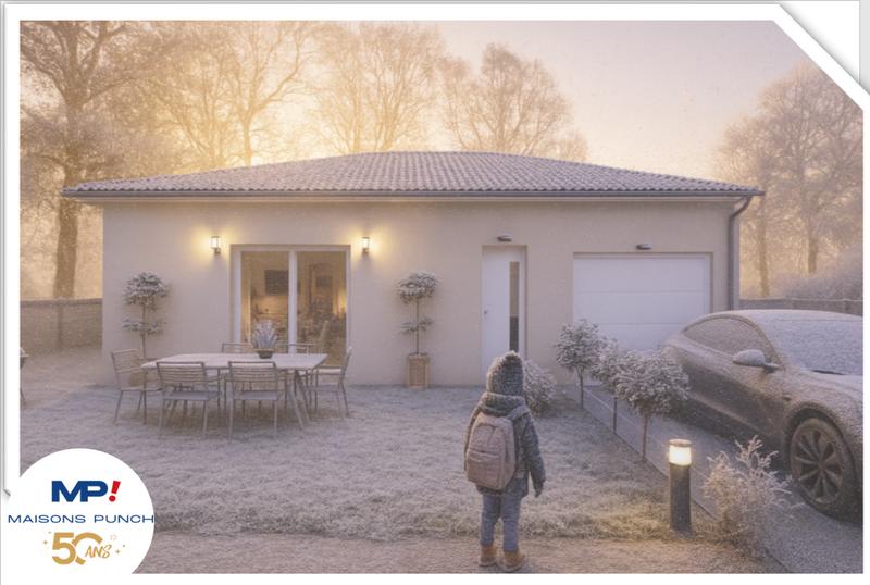 Maison - 90 m² - 5 pièces