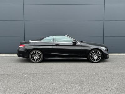 Mercedes c 200 Cabriolet 184ch 9g-Tronic Amg Line - Parfait état Suivi Mercedes