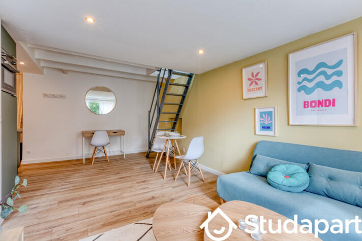 Chambre - 26 m² - 1 pièce