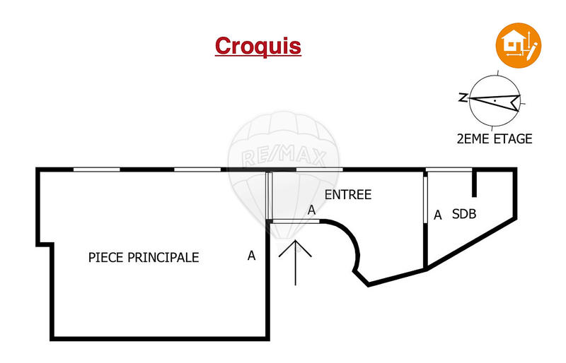 Studio - 20 m² - 1 pièce