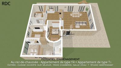 Maison - 206 m² - 7 pièces