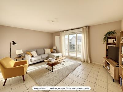 Appartement - 72 m² - 3 pièces