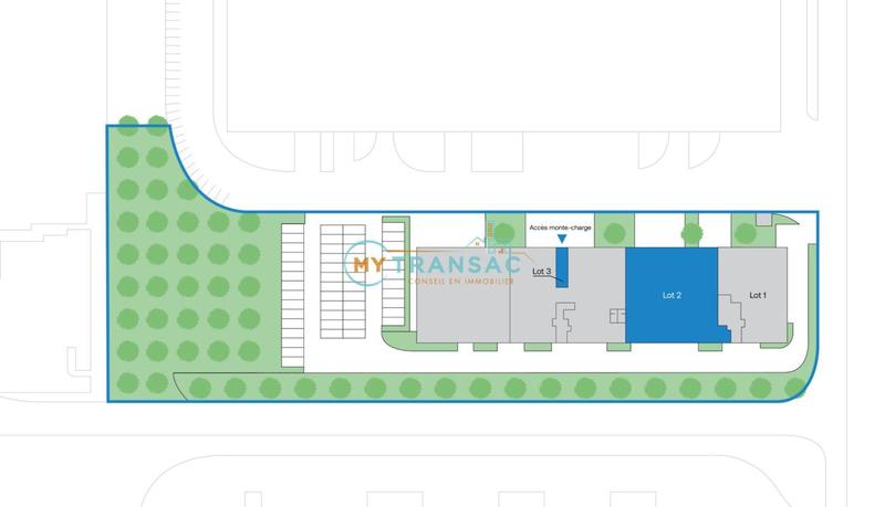 Local d'activité / Entrepôt - 1 077 m²