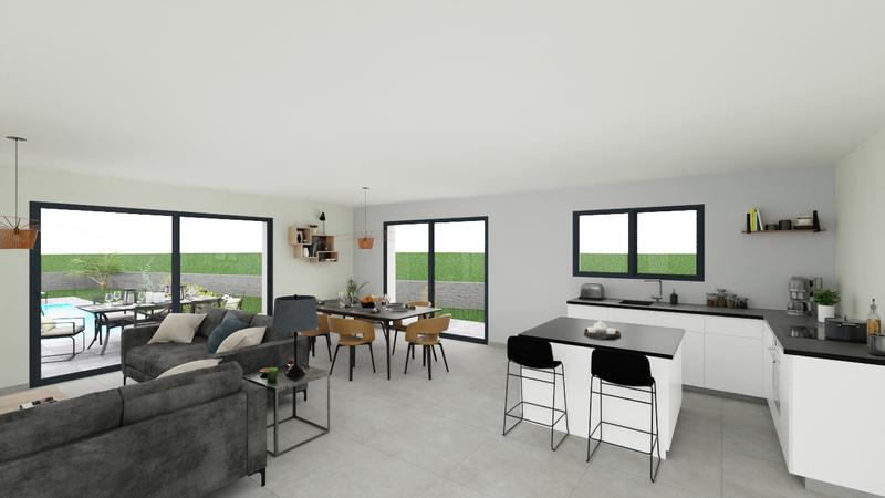 Maison - 119 m² - 5 pièces