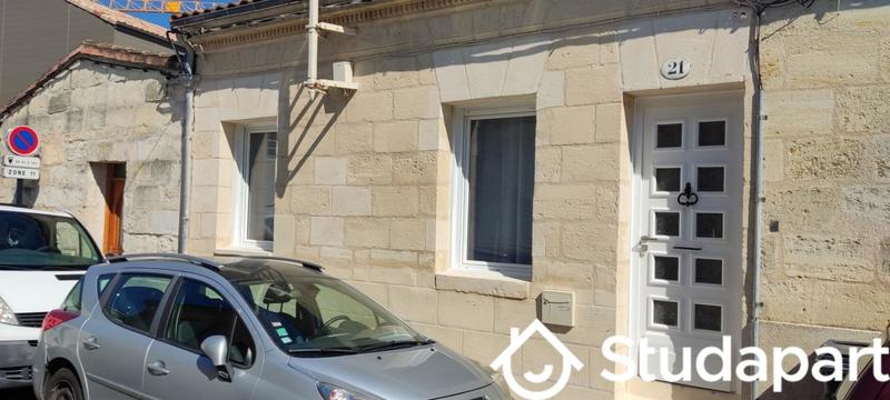 Maison bordelaise - 53 m² - 2 pièces