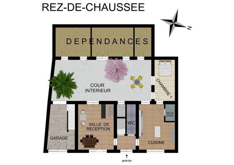 Maison de ville - 150 m² - 8 pièces