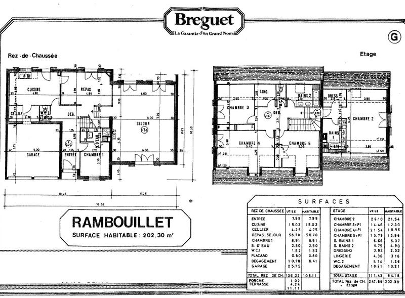 Maison - 202 m² - 8 pièces