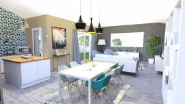 Maison - 85 m² - 4 pièces