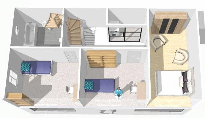 Local commercial - 89 m² - 7 pièces