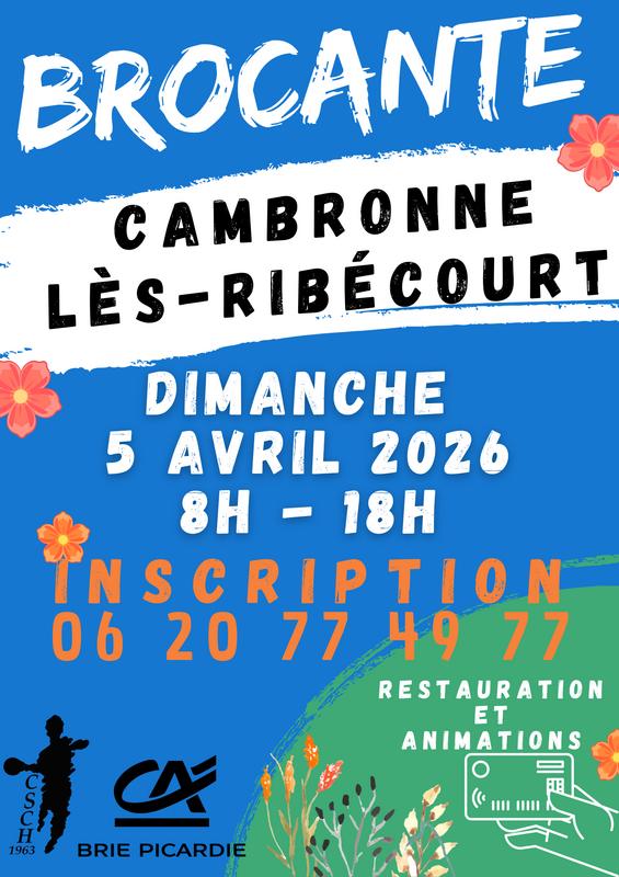 Brocante de printemps