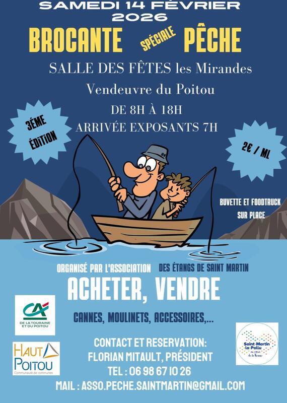 Brocante pêche